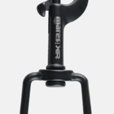 Mosquetón de Gatillo Negro Cerámico – 120 mm